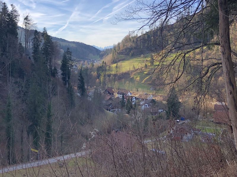 Es ist noch kalt in Steg