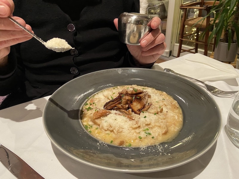 Unwiderstehlich «schlozzig»: Risotto ai Funghi Porcini
