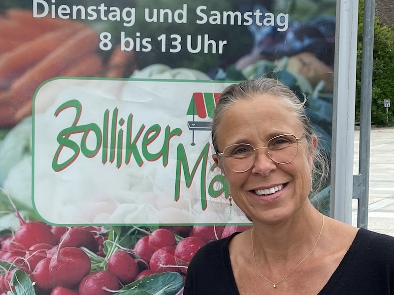 Die Zolliker Marktchefin Sandra Nufer