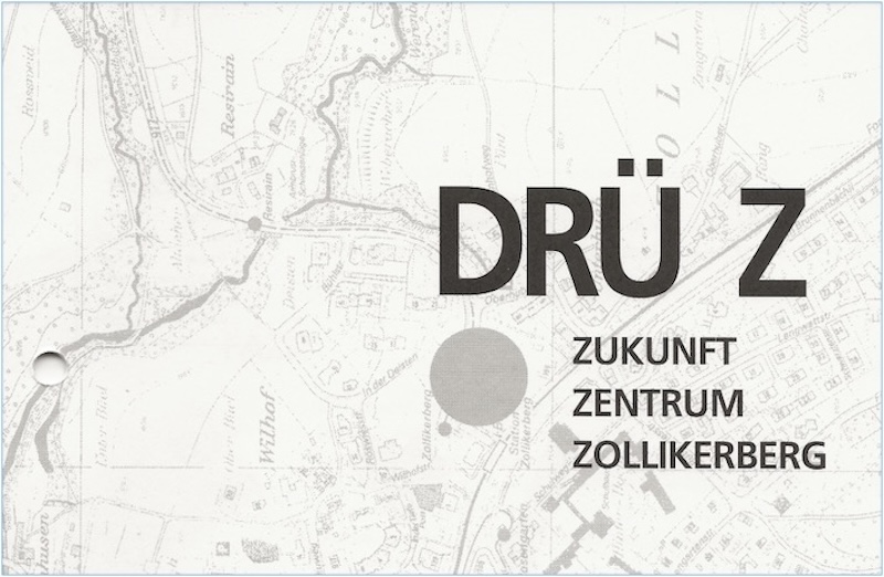 Achtseitiger Faltprospekt der «IG Drü Z» aus dem Jahr 1994 (Abb.: ZN)