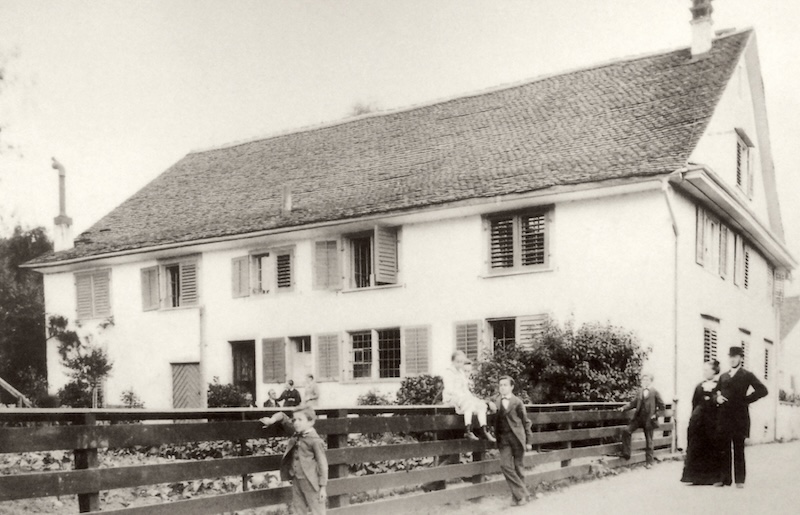 Das «Althus» um 1882