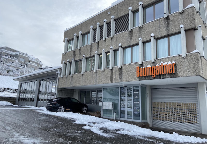 Geschäftssitz und Depot des Busbetriebs an der Seestrasse