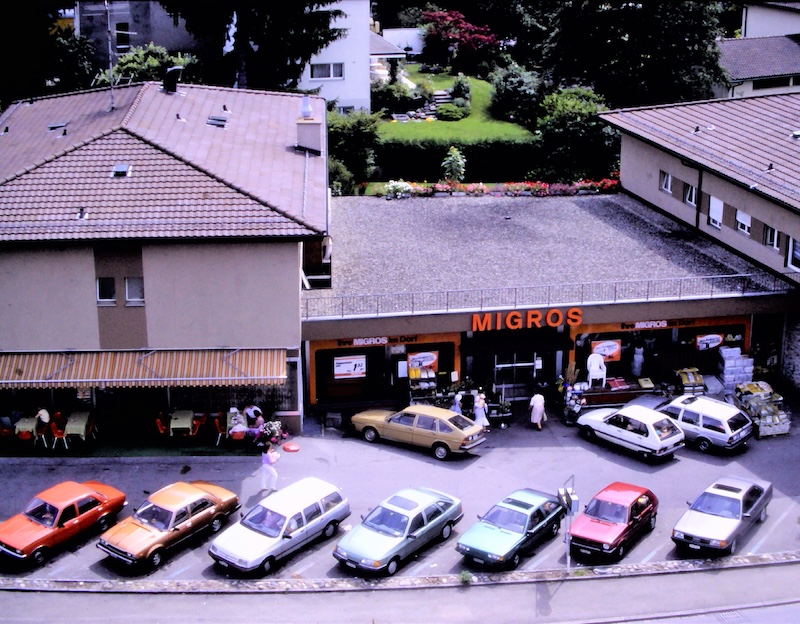 Das «Café Weber» um 1988