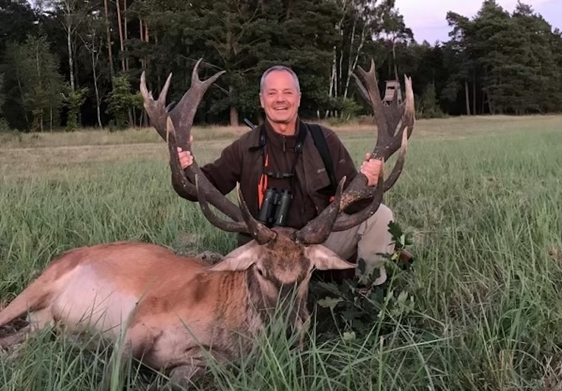 Thomas Gugler mit seinem 26-Ender in Mecklenburg-Vorpommern (Foto: zVg)