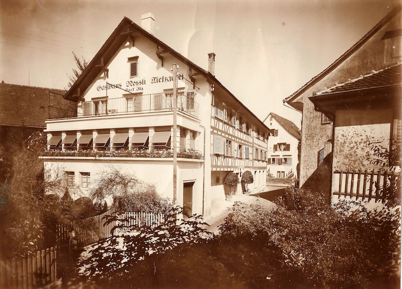 Das «Rössli» um 1930