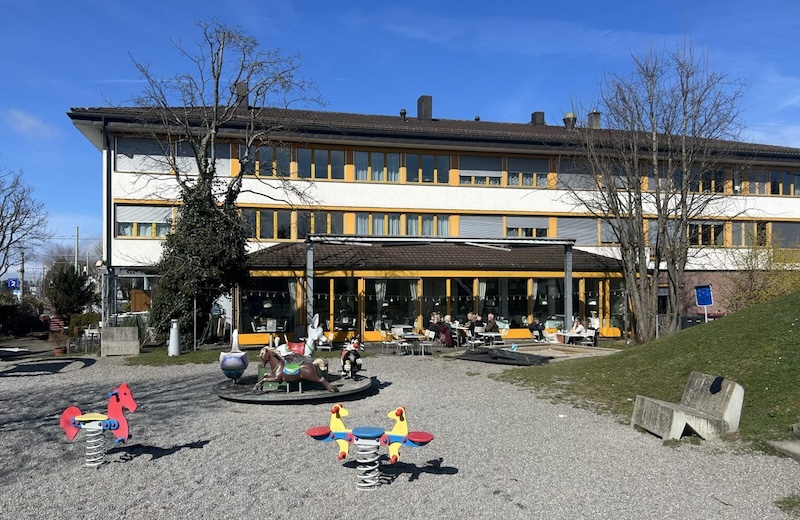 Der neue «Rosengarten» mit dem beliebten Spielplatz