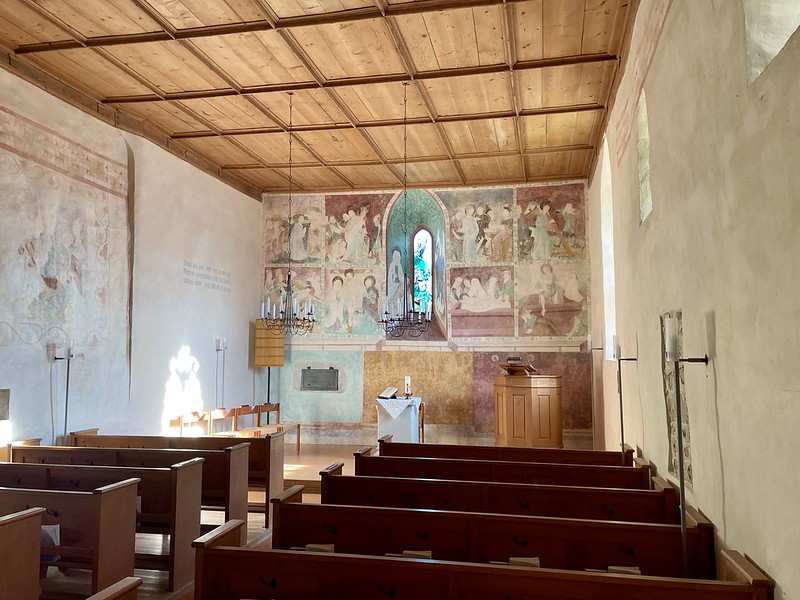 Jahrhunderte alte Fresken erzählen in der Kapelle biblisches Geschehen nach – auch für die, die nicht lesen konnten