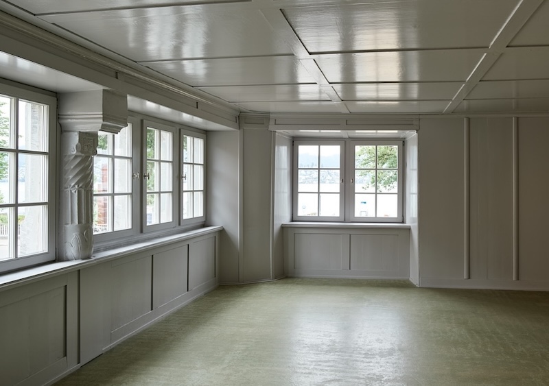 Diskrete Farbgebung im ganzen Haus (Fotos: bitte den Namen des Fotografen einsetzen)