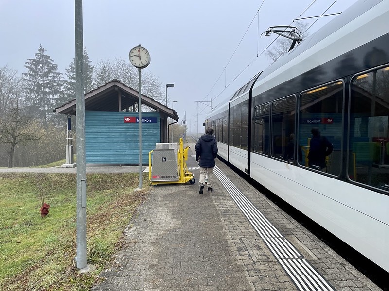 Grauer Start in Mellikon (Fotos: Thomas Widmer)