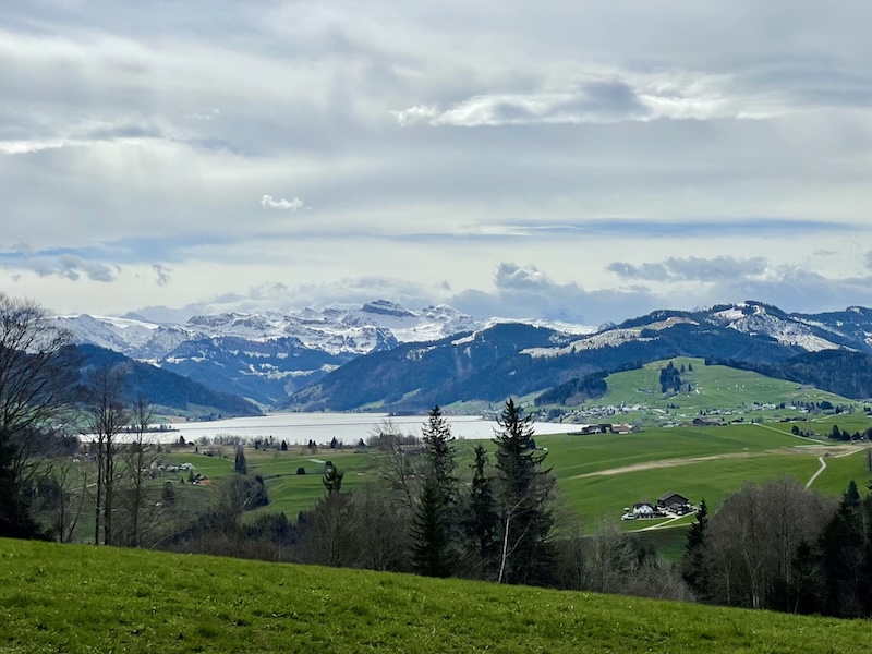 Sihlsee, Alpen und Föhnmauer – eindrücklich!
