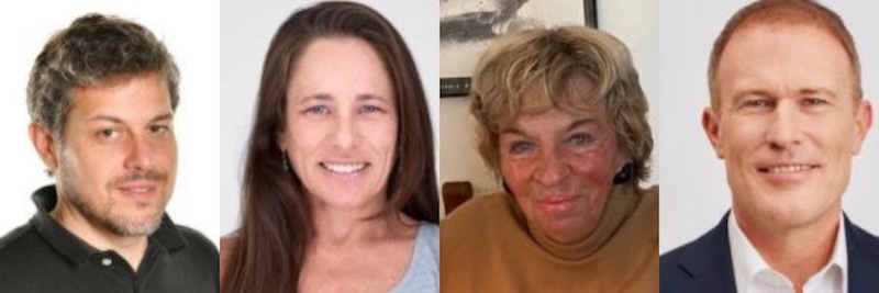 Ferry Hermida, Claudia Denzler, Beatrice Landert und Dorian Selz (Fotos: zVg)