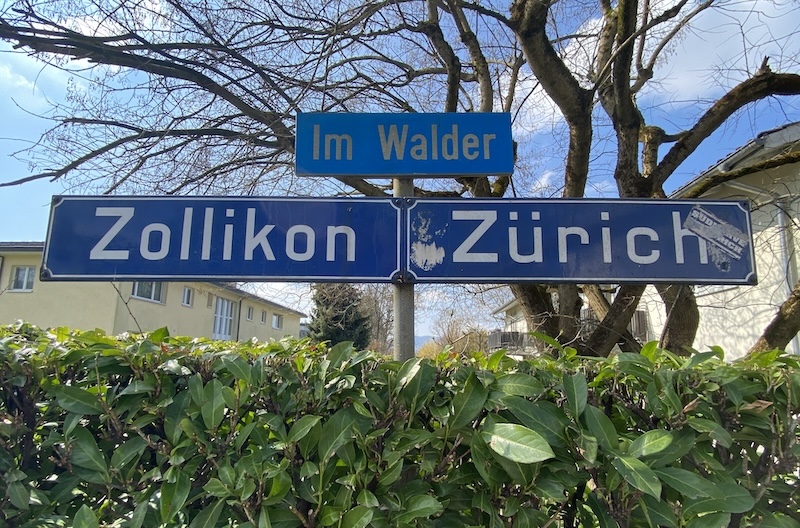 Im Walder: wo Zollikon auf Zürich trifft – auch steuerlich (Foto: ZN)