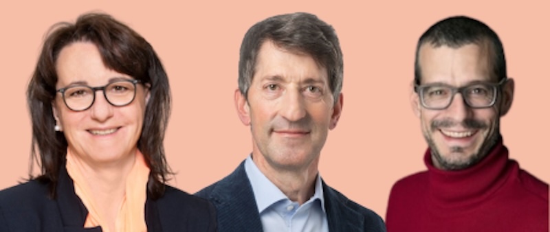 Claudia Irniger, David Sarasin, Rui Biagini (Fotos: zVg)