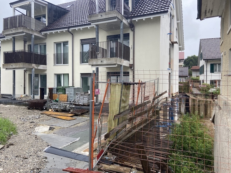 Von Bauarbeitern keine Spur