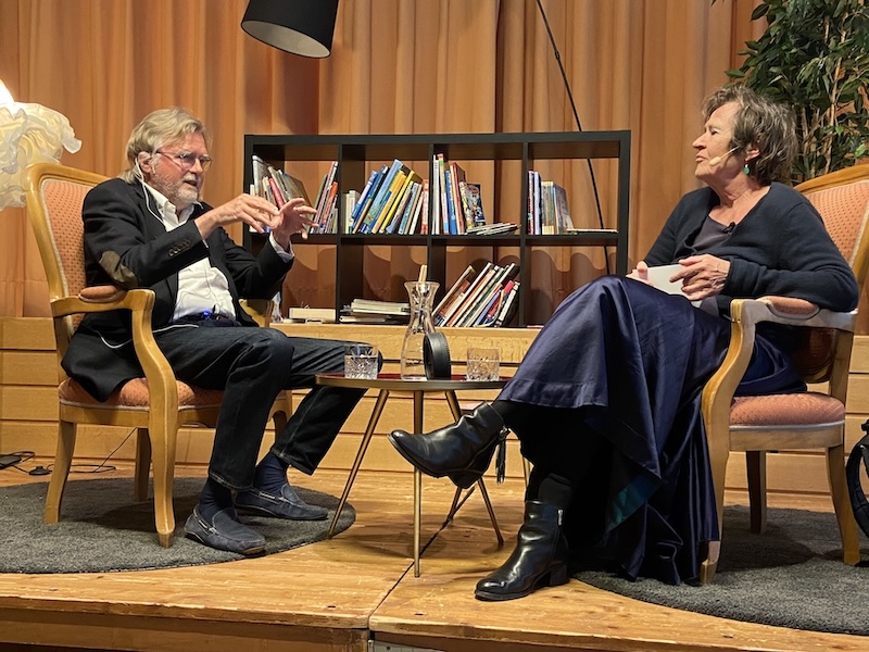 Adrian Michael und Barbara Lukesch im Talk am Puls (Fotos/Video: ZN)